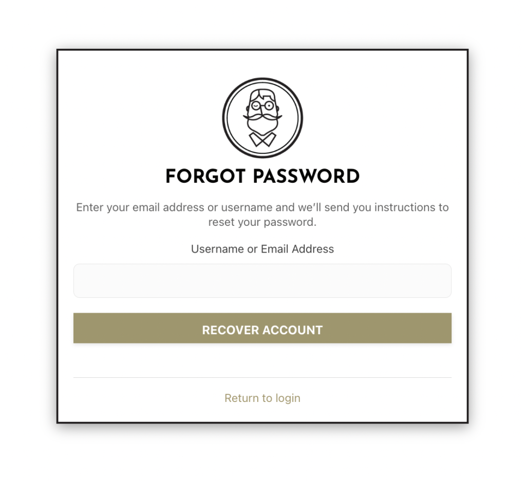 Forgot Password